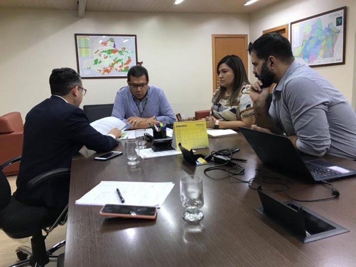 Reunião com o governo do am Comissão de meio ambiente