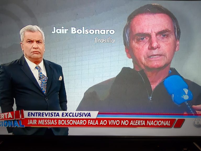 Bolsonaro é entrevistado ao vivo por Sikêra Jr e explode audiência