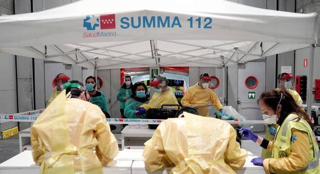 URGENTE: Espanha registra 514 mortes por coronavírus em 24 horas