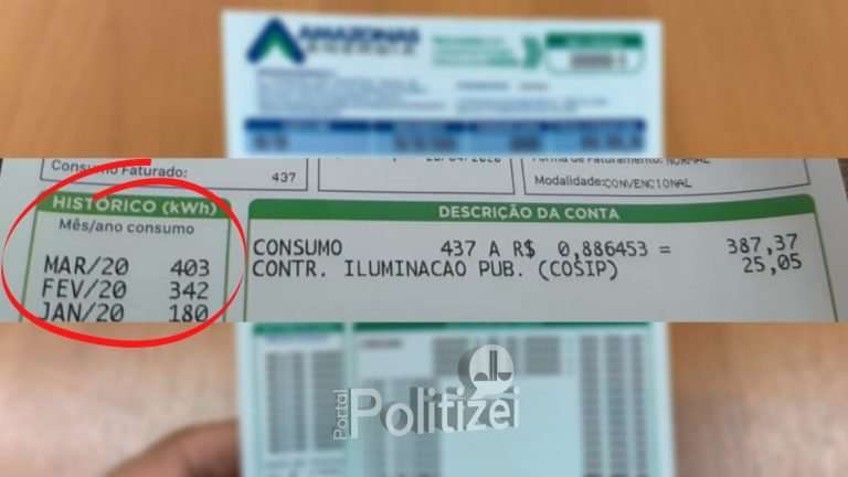Aumento na conta de energia