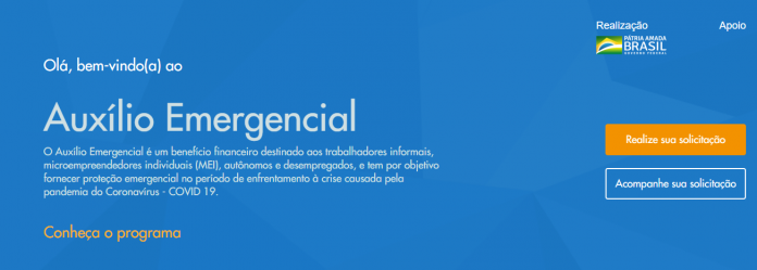 site caixa site para cadastramento do auxilio emergencial