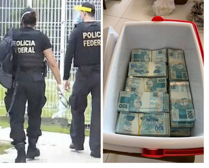 PF apreende 750 mil com secretario de saúde, no Pará
