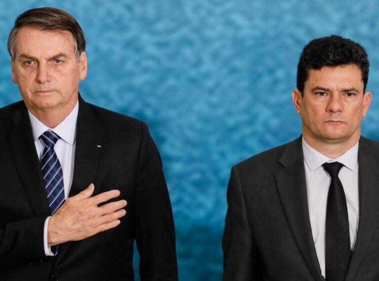 Bolsonaro afirma que Moro ‘Foi um covarde’ ao ficar calado em reunião ministerial