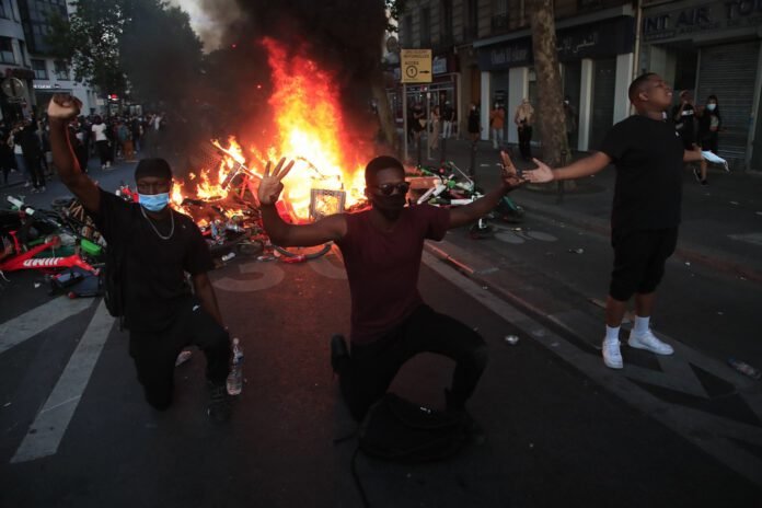 manifestação contra racismo