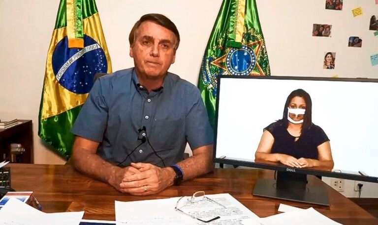 Jair Bolsonaro na live 23/07