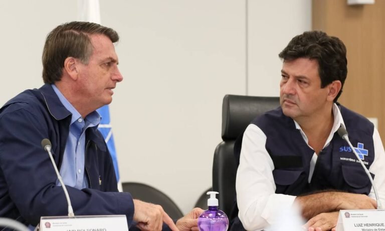 Mandetta e Bolsonaro