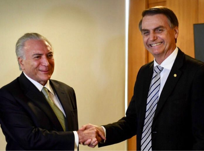 Foto: Reprodução Temer X Bolsonaro