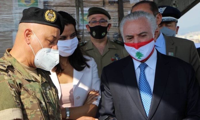 Foto: Reprodução Temer em Beirute