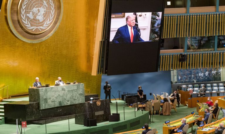 Trump na ONU 2020
