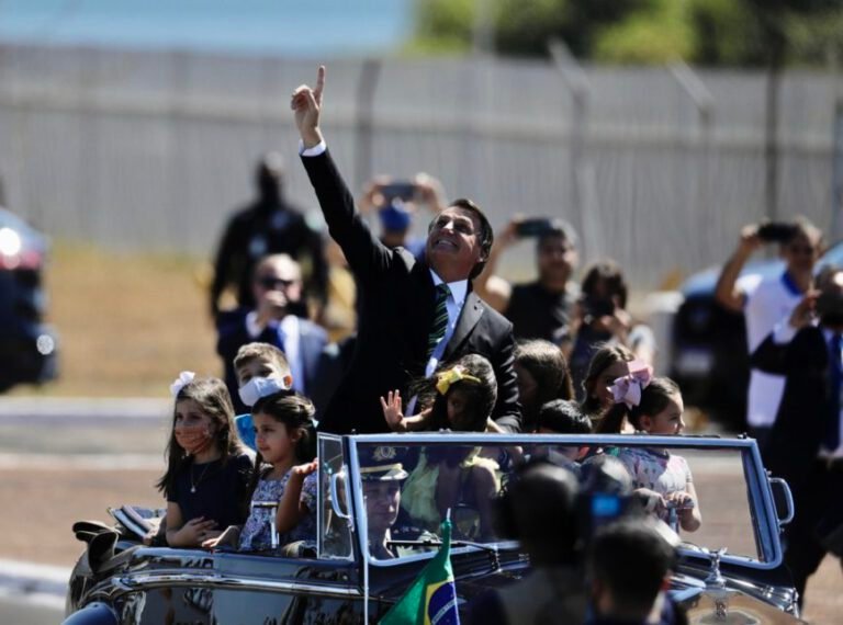 Jair Bolsonaro no 7 de setembro 2020