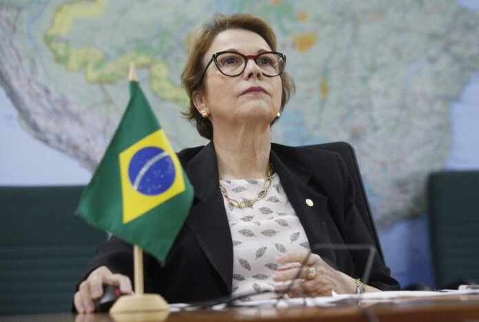 Foto: Reprodução Ministra: Tereza Cristina
