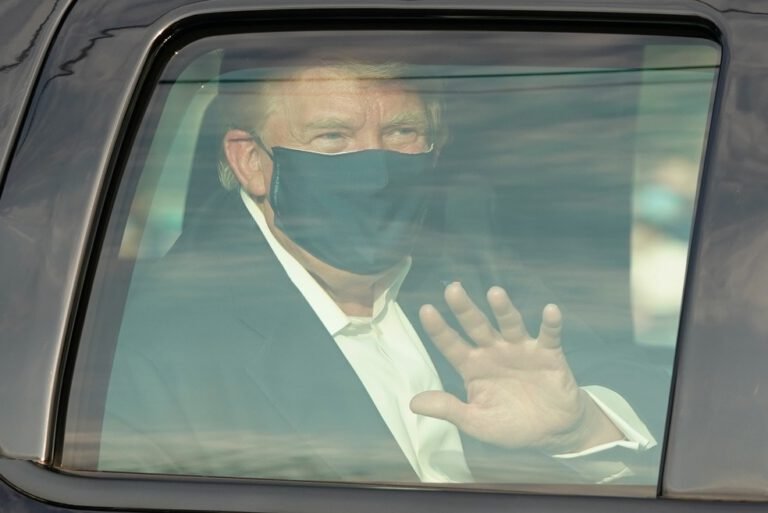 Trump diz que irá deixar o hospital nesta segunda-feira