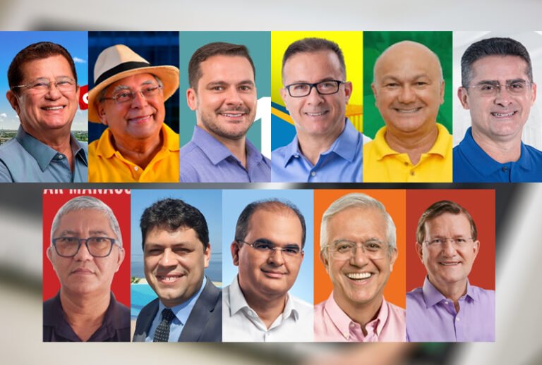 Amazonino definha no segundo turno e já empata com Nicolau e David