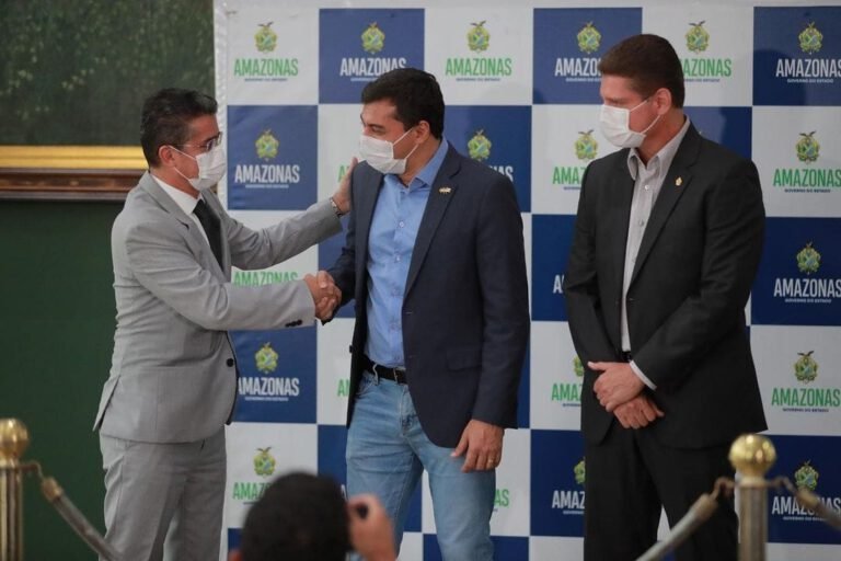 David Almeida e Wilson Lima realizaram primeira coletiva de imprensa  nesta quarta-feira (9)