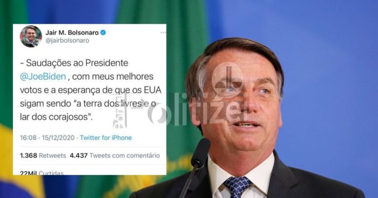Bolsonaro reconhece vitória de Biden e fala em aproximação