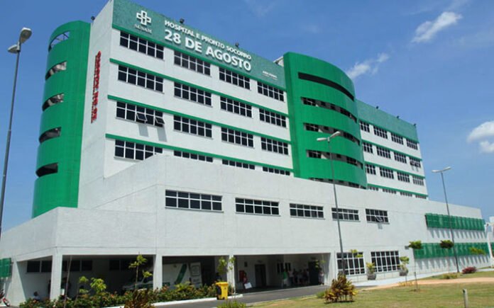 FACHADA DO HOSPITAL 28 DE AGOSTO.