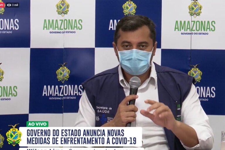 Governo do AM prorroga lockdown e suspende Carnaval