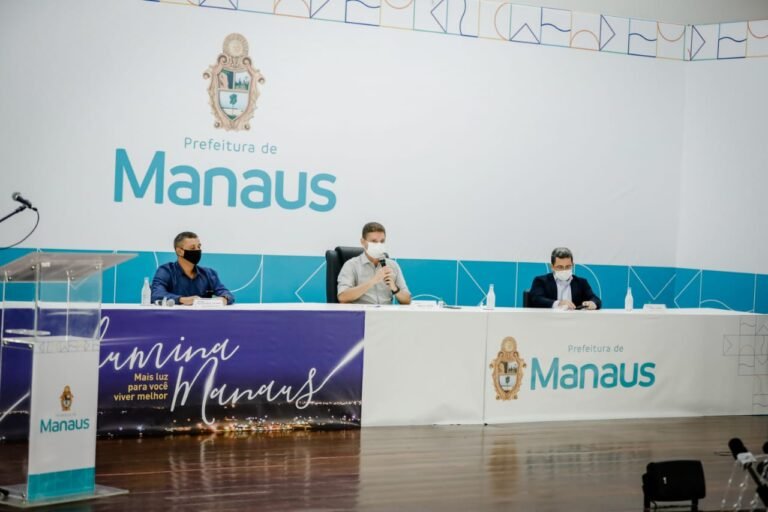 Prefeitura de Manaus vai iluminar toda a cidade nos primeiros 100 dias de gestão