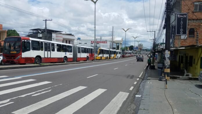Paralisação dos ônibus