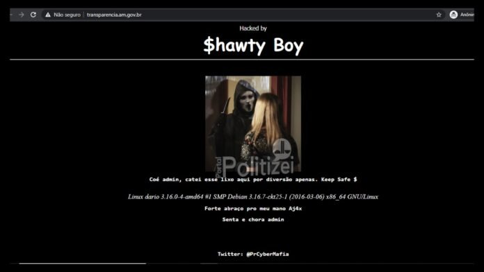 portal da transparência do amazonas hackeado