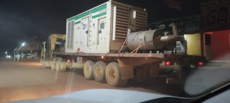Presidente Roberto Cidade destaca a chegada de geradores de energia elétrica em Apuí