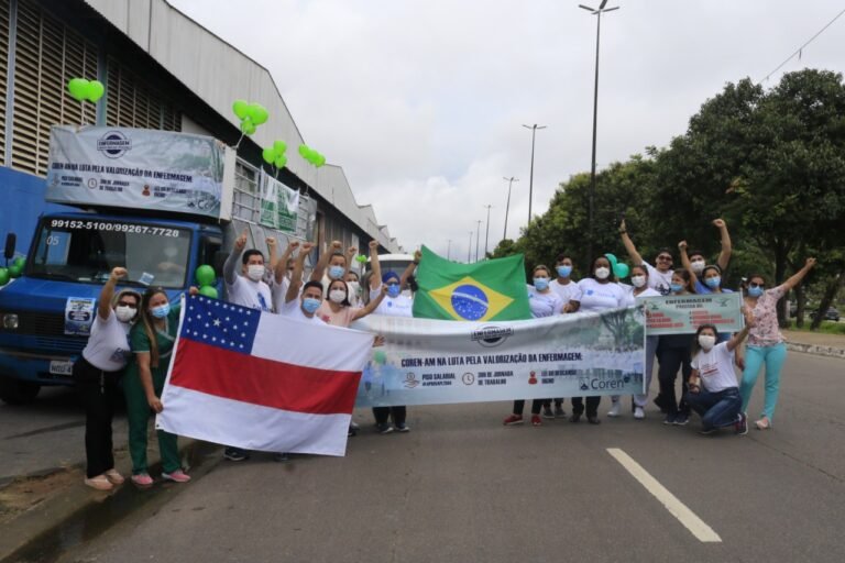 Desvalorizados, profissionais de enfermagem irão às ruas para pedir a votação do piso salarial nacional da categoria no dia 08 de março