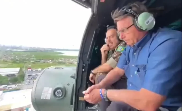 Presidente sobrevoa áreas atingidas por chuva no Grande Recife