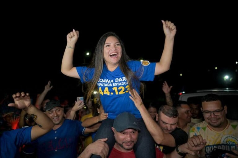 Em eleição histórica, Joana Darc se torna a deputada mais votada do AM com mais de 87 mil votos