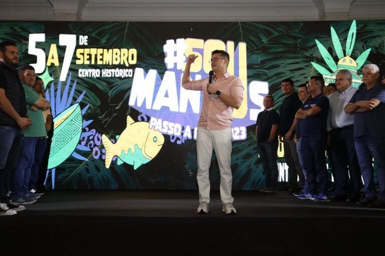 Prefeito lança oficialmente o ‘#SouManaus Passo a Paço 2023’ reaproximando Wilson Lima e David Almeida