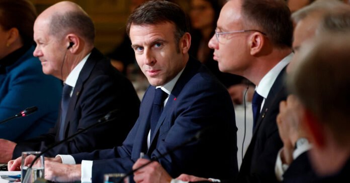 Macron-perturba-aliados-da-OTAN-mesmo-ao-tentar-intimidar-Putin.jpg Macron Unsettles NATO Allies Even As He Seeks to Rattle Putin