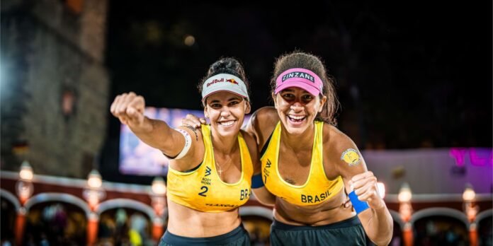 Volei-de-praia-Duda-e-Ana-Patricia-asseguram-participacao-nos.jpg Vôlei de praia: Duda e Ana Patrícia garantem vaga nos Jogos de Paris