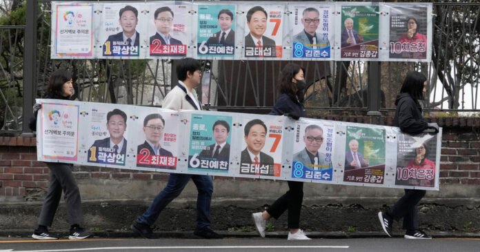 Eleicao-na-Coreia-do-Sul-vai-definir-o-tom-para.jpg South Korean Election to Set Tone for Remainder of President’s Term