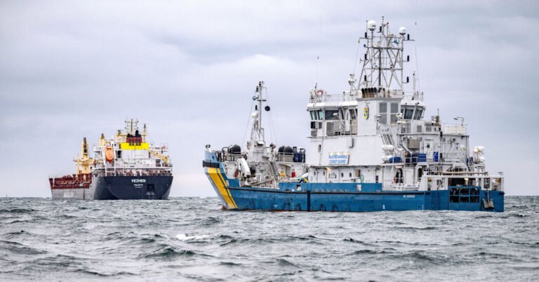 A Suécia investiga nova quebra de cabo no Báltico Mar
