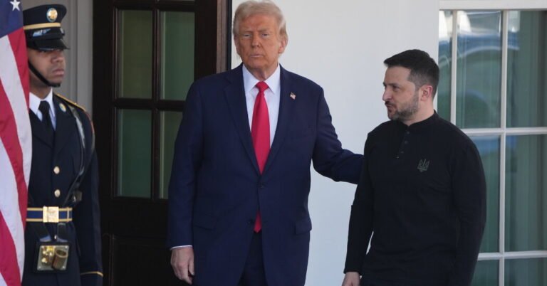 Atualizações ao vivo do governo Trump: Trump e Vance representaram em voz alta Zelensky no Oval
