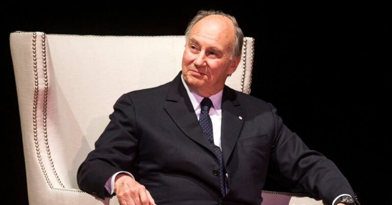 O Aga Khan IV, líder rico dos muçulmanos de Ismaili, morre aos 88
