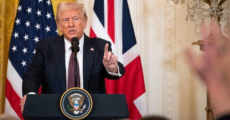Starmer oferece a Trump um apelo e uma promessa sobre a Ucrânia
