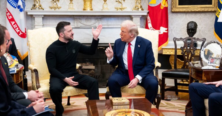 Trump repreende Zelensky na reunião da Casa Branca: atualizações ao vivo
