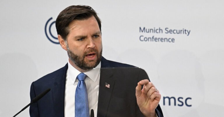 Vance repreende a Europa sobre a democracia, mas não oferece clareza sobre o plano de Trump para a Ucrânia: atualizações ao vivo
