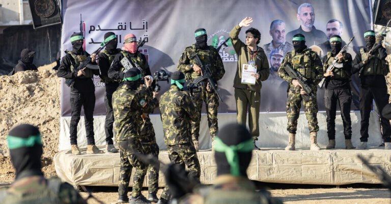 Israel e Hamas Exchange 3 reféns e mais de 180 prisioneiros
