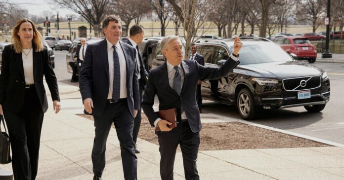 As-tarifas-de-Trump-nao-deixam-espaco-para-o-pais.jpg As tarifas de Trump não deixam espaço para o país para isenções, dissemos ao Canadá