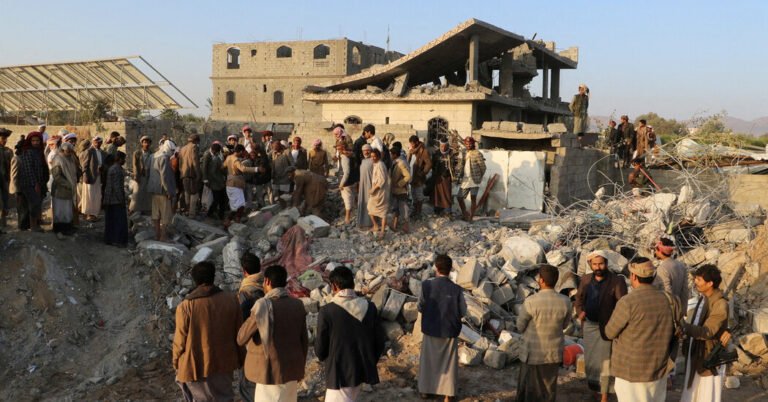 Houthis vote retaliação depois de nós atingem o Iêmen
