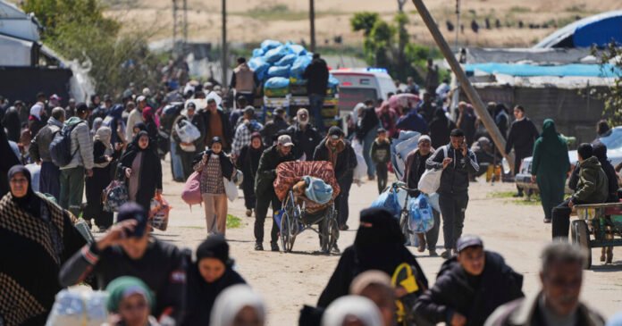 Israel Questões Ordem de evacuação para o sul de Gaza
