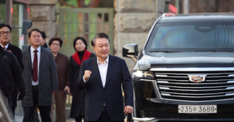 Presidente sul -coreano impugnado libertado da prisão

