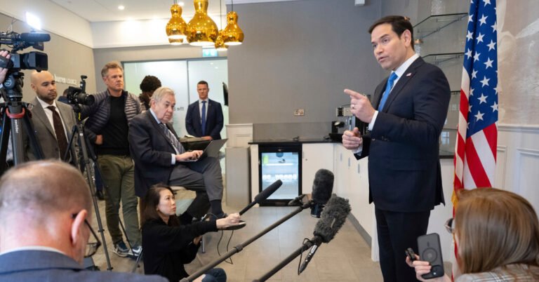 Rubio diz que um cessar-fogo na Ucrânia pode acontecer em 'dias' se a Rússia concordar
