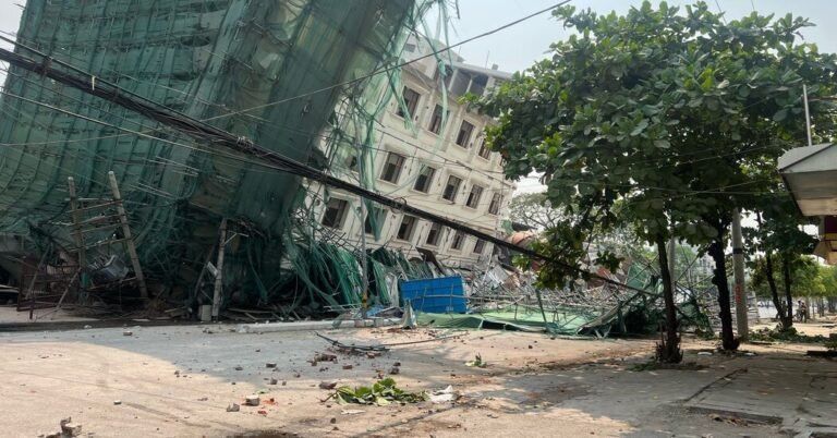 Toll em Mianmar Quake sobe para quase 700: atualizações ao vivo
