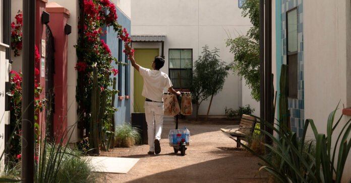 Viver sem carros no Arizona, de propósito e felizmente
