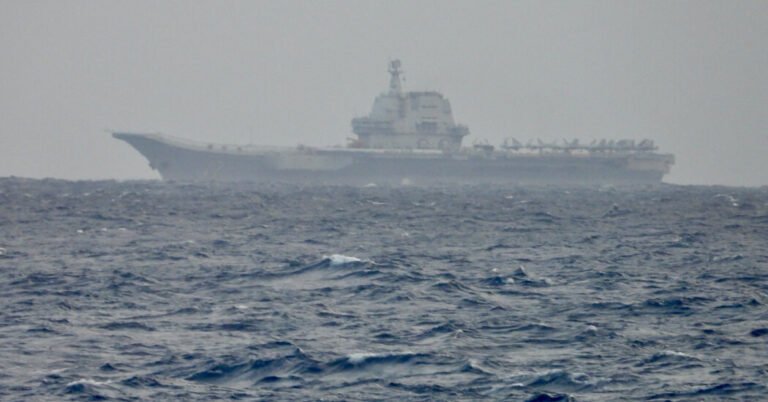 Os exercícios militares da China em torno de Taiwan são um aviso para o seu presidente