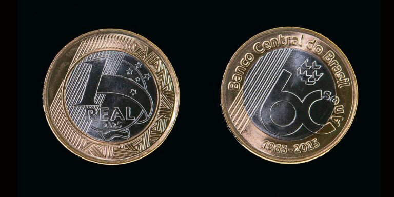 Banco Central lança moeda comemorativa de R$ 1 pelos 60 anos do órgão