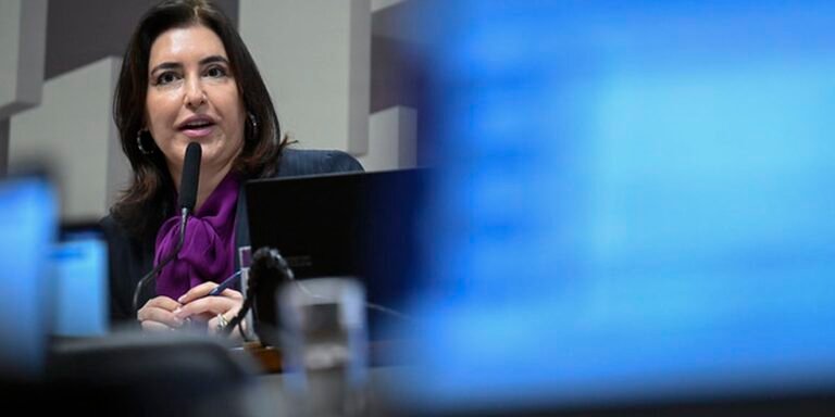 No Senado, Tebet defende revisão de gastos e isenções fiscais