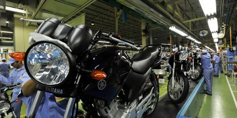Produção de motos apresenta melhor resultado do ano